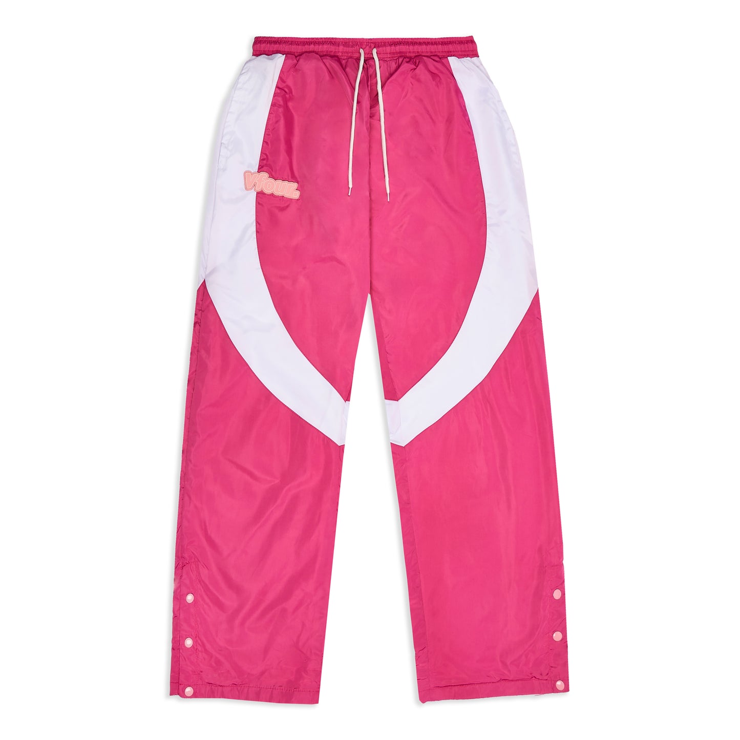 Pink Windbreaker Sweatpants