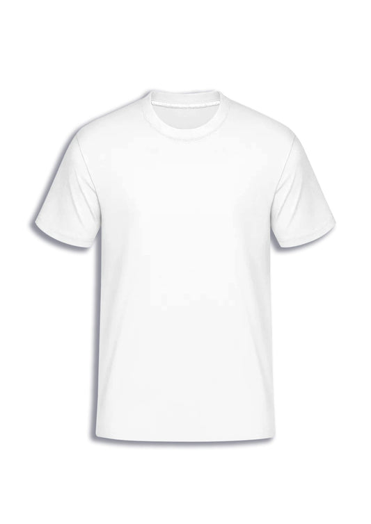 White Blank Canvas Tee