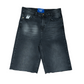 Noir Static Denim Jorts